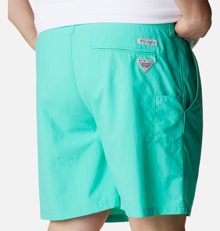 Pantaloni Scurti Columbia PFG Backcast III Apa Barbati Turcoaz | Plus Size DL07MZ8AS